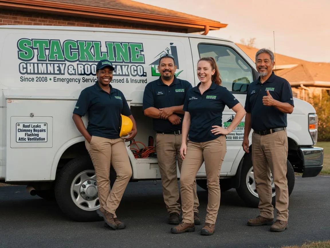Chimney flashing repair company in Liverpool, PA